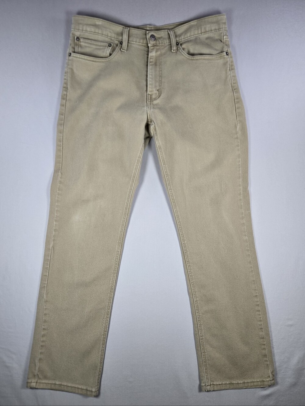 Levi's 541 Athletic Taper Khaki Beige Jeans Size 34x32